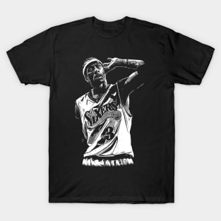 Allen Iverson vintage black and white T-Shirt